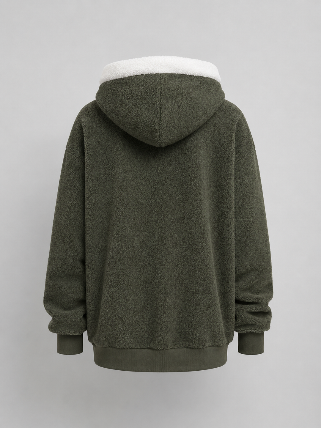 Willow | Womens Oversized Full-Zip Sherpa Hoodie
