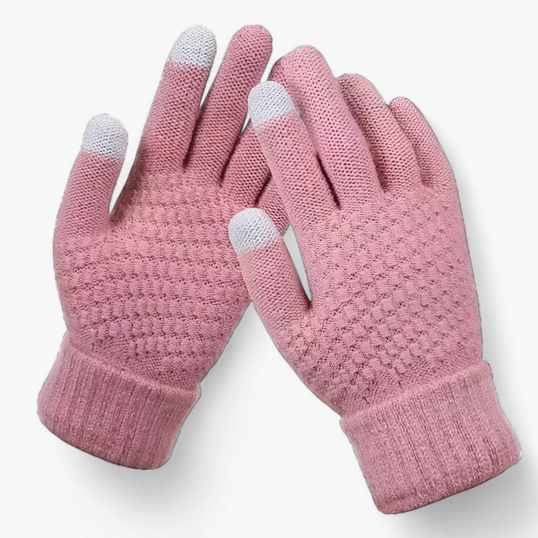 Riley | Knit Touchscreen Gloves Womens