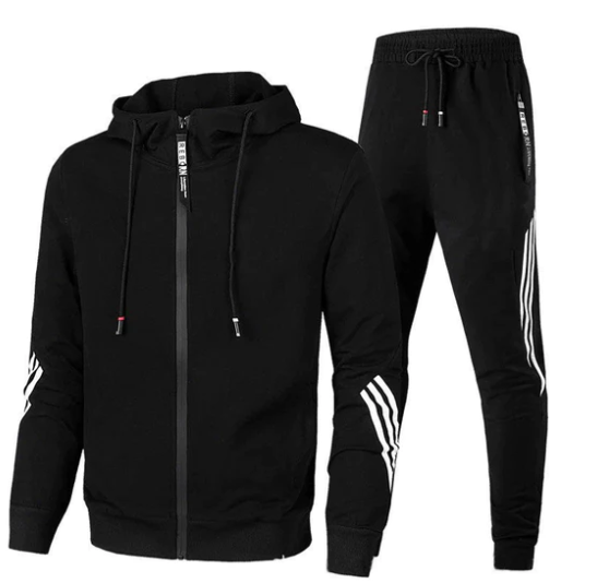 Wade | Tracksuits Men Hooded Zip Relaxed