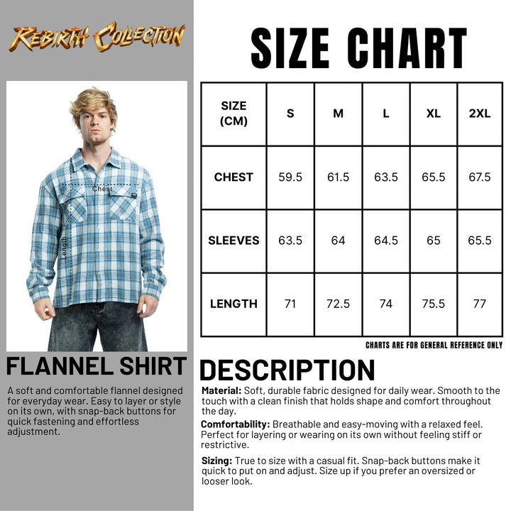 Lars | Mens Plaid Flannel Overshirt Jacket