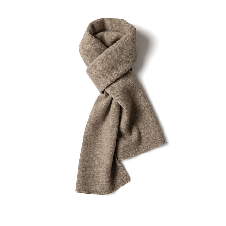 Ellis | Knitted Solid Texture Scarf Accessory