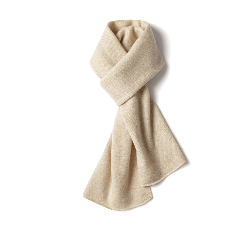 Ellis | Knitted Solid Texture Scarf Accessory