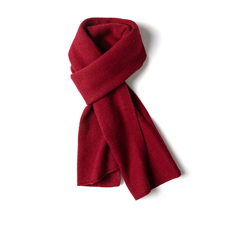 Ellis | Knitted Solid Texture Scarf Accessory