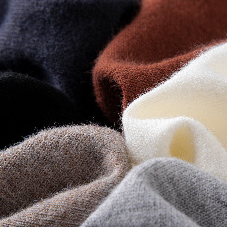 Liam | Mens V-Neck Relaxed Fit Knit Sweater