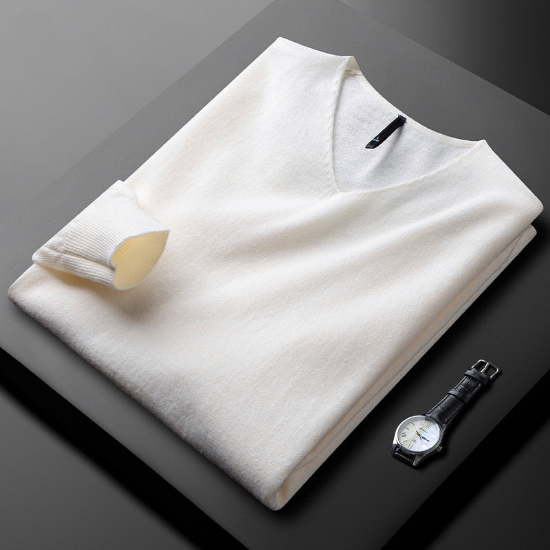 Liam mens v-neck knit sweater