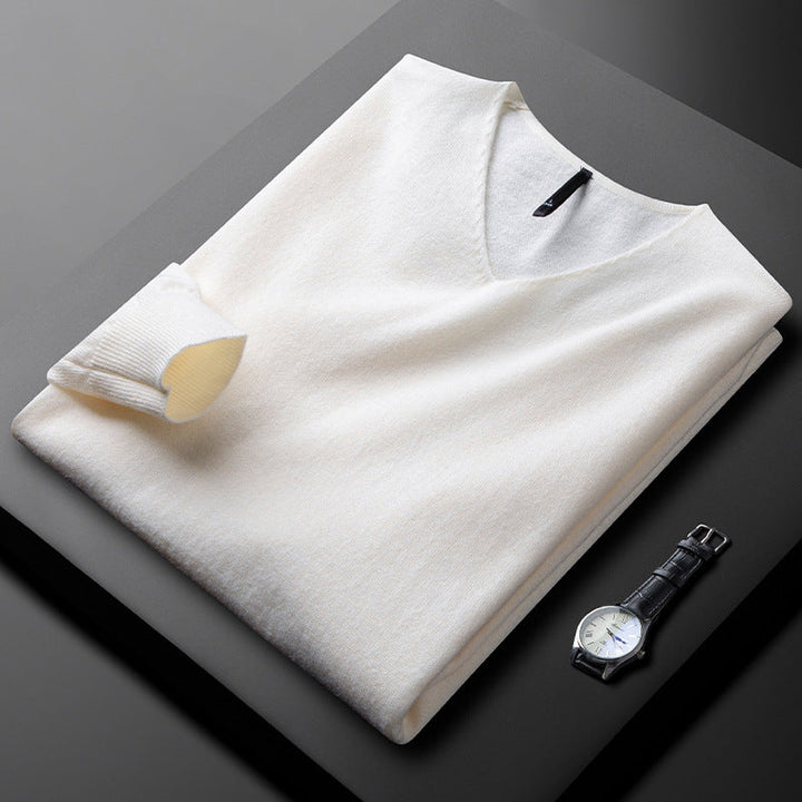 Liam mens v-neck knit sweater