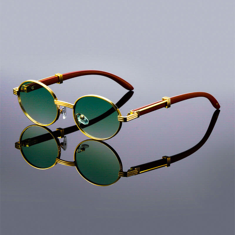Nova | Round Metal Frame Sunglasses