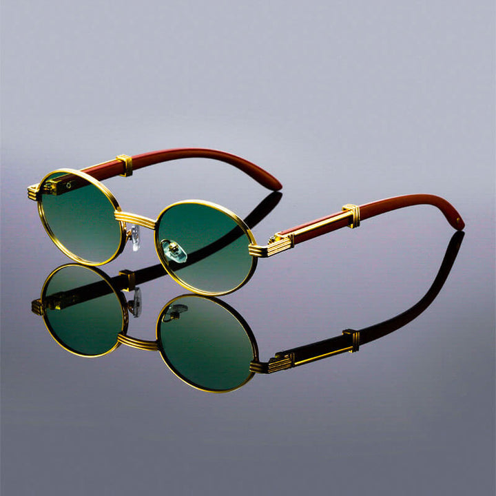Nova | Round Metal Frame Sunglasses