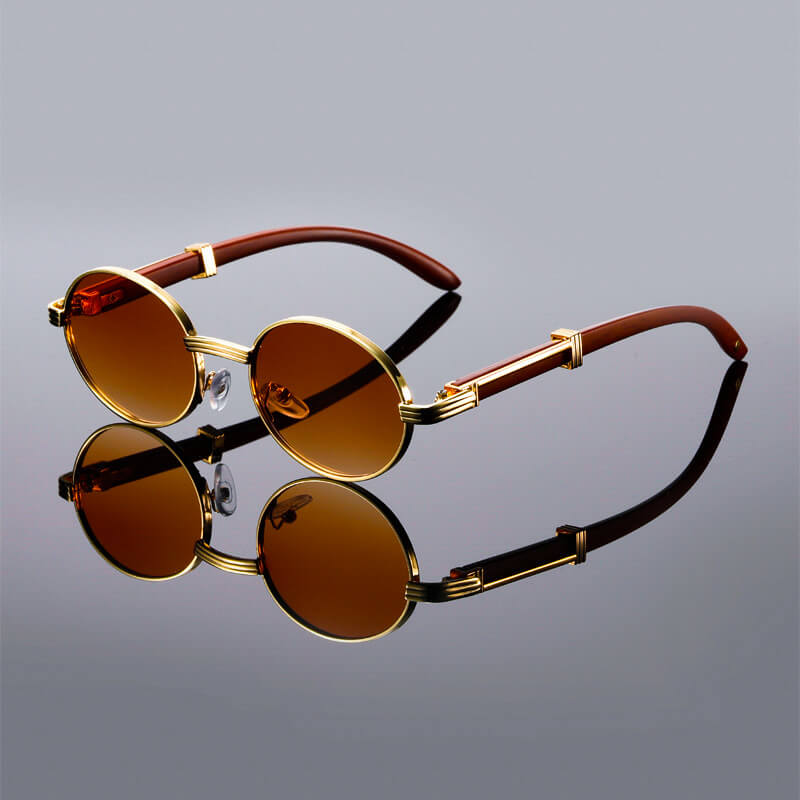Nova | Round Metal Frame Sunglasses