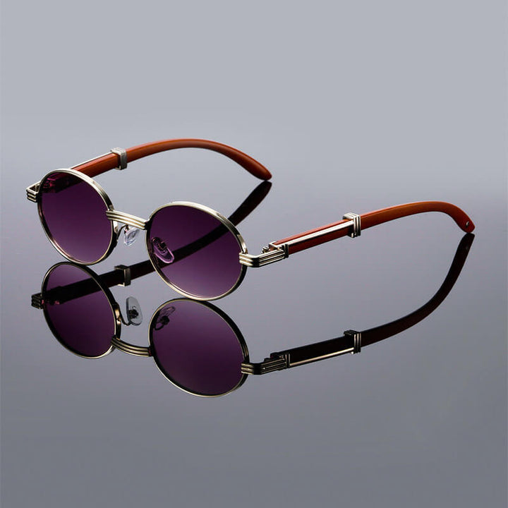 Nova | Round Metal Frame Sunglasses