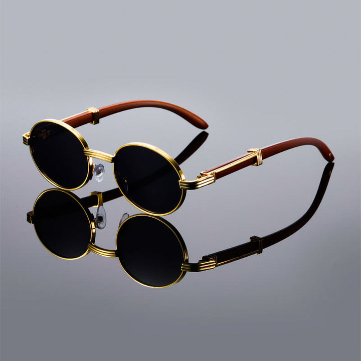 Nova | Round Metal Frame Sunglasses