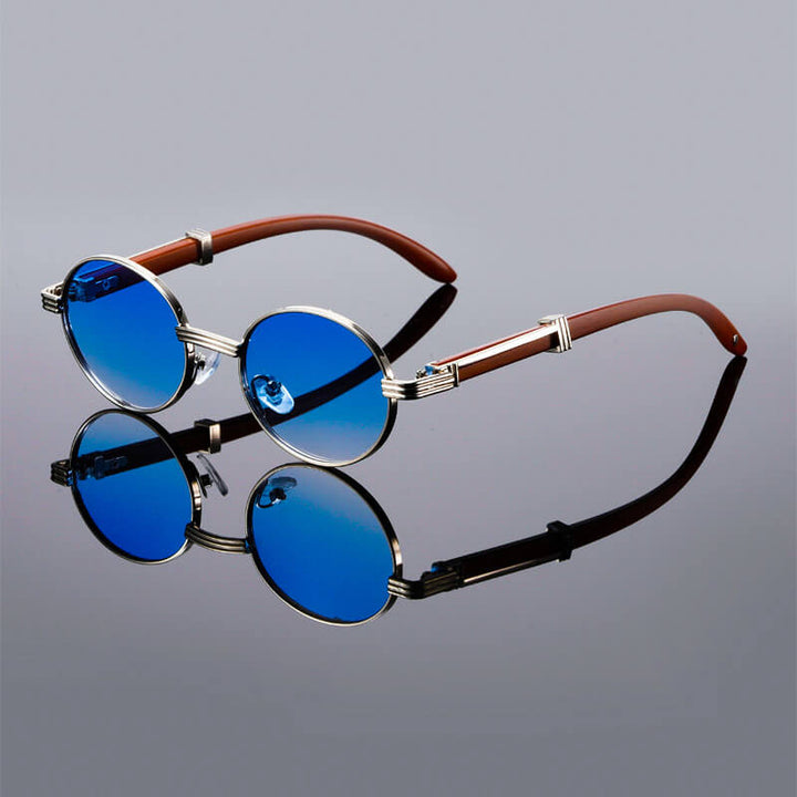 Nova | Round Metal Frame Sunglasses