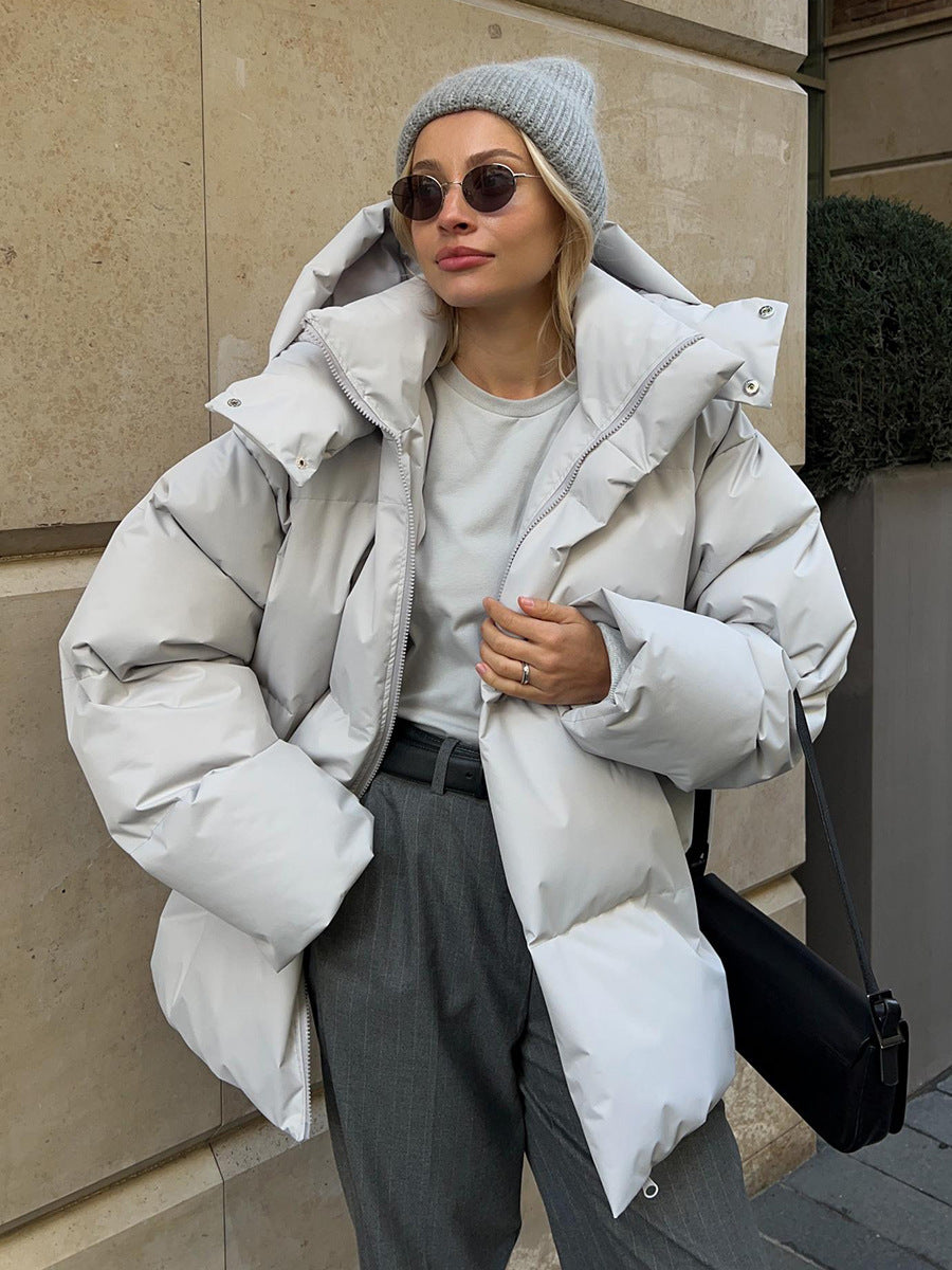 Shelby | Oversized Quilted Hooded Puffer Jacket