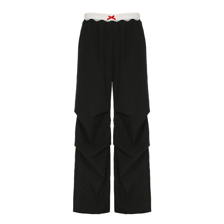 Elise | Wide Leg Pleated Pull-On Trousers