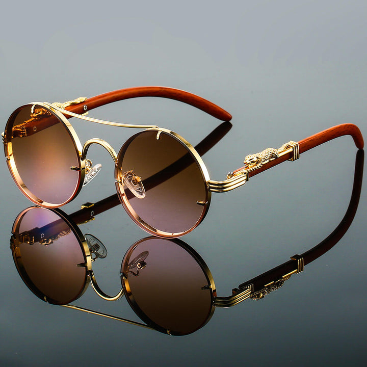 Cameron | Round Luxury Frame Sunglasses