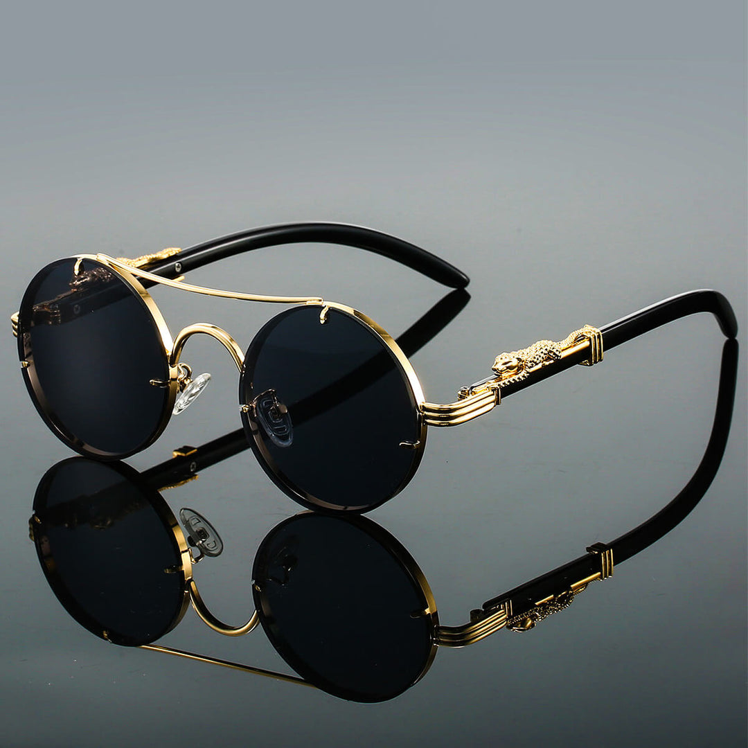 Cameron | Round Luxury Frame Sunglasses