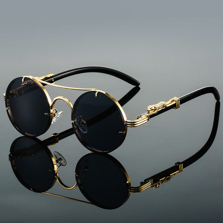 Cameron | Round Luxury Frame Sunglasses