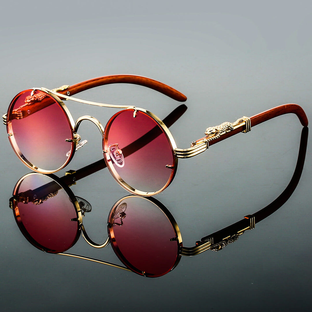 Cameron | Round Luxury Frame Sunglasses