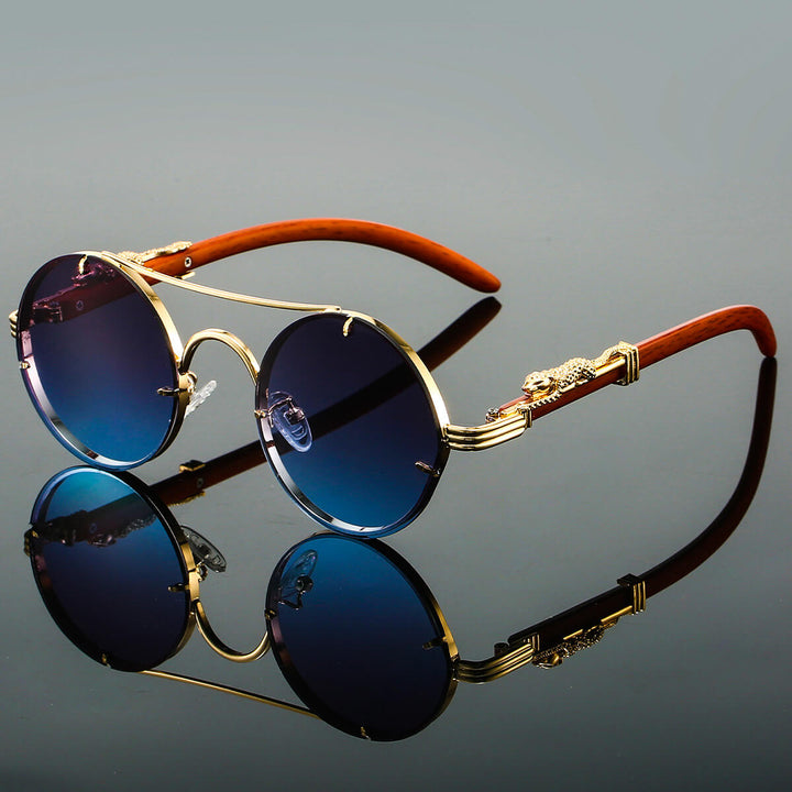 Cameron | Round Luxury Frame Sunglasses