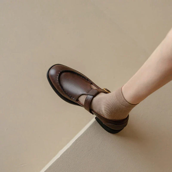 Addison | Womens T-Bar Buckle Mary Jane Shoes