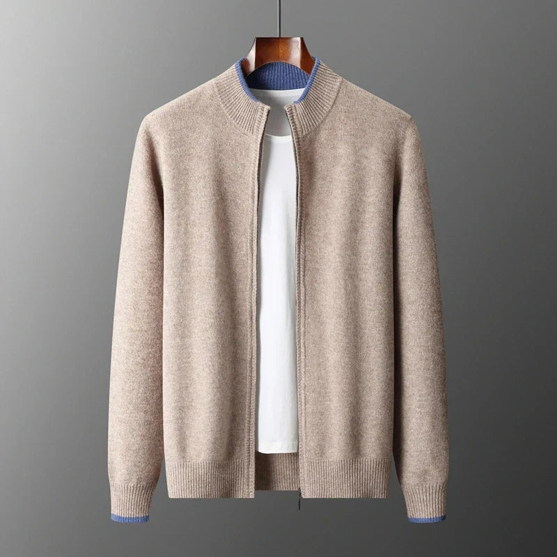 Bram | Mens Knit Zip Tracksuit Set Two-Piece
