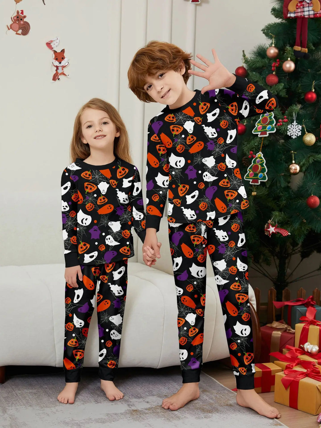 Thatcher | Halloween Print Matching Family Pajama Set