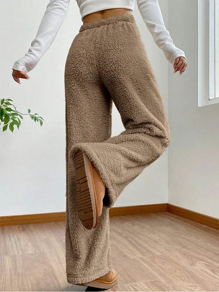 Madison womens drawstring wide leg sweatpants