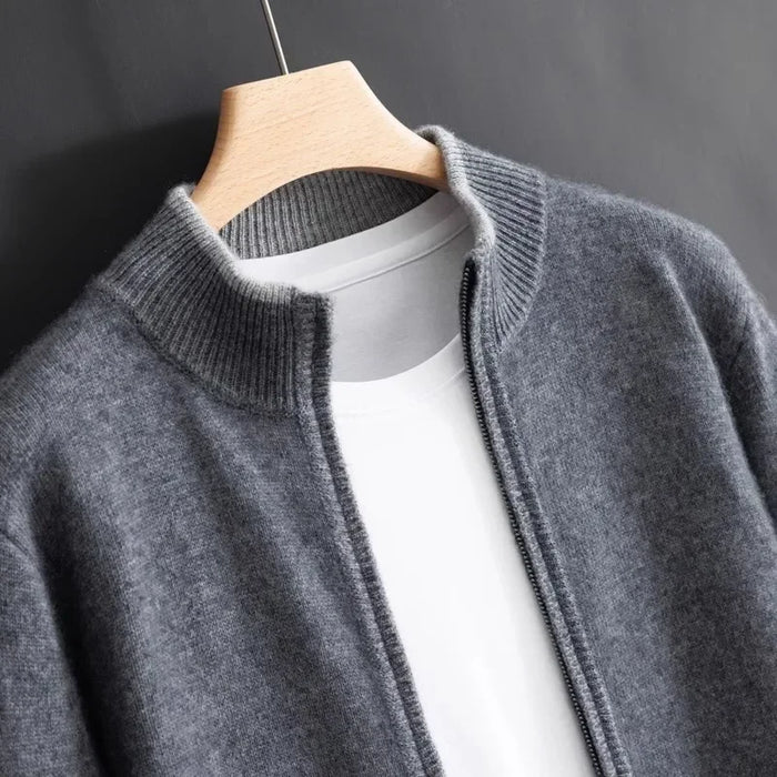 Bram | Mens Knit Zip Tracksuit Set Two-Piece