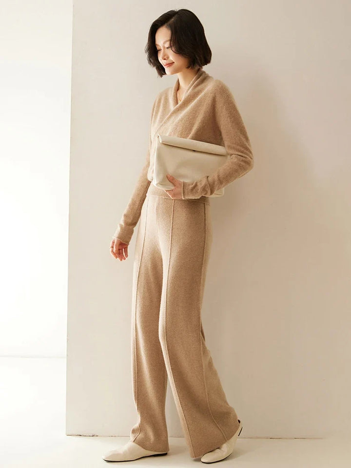 Ivy | Womens Wrap Sweater Long Sleeve Relaxed