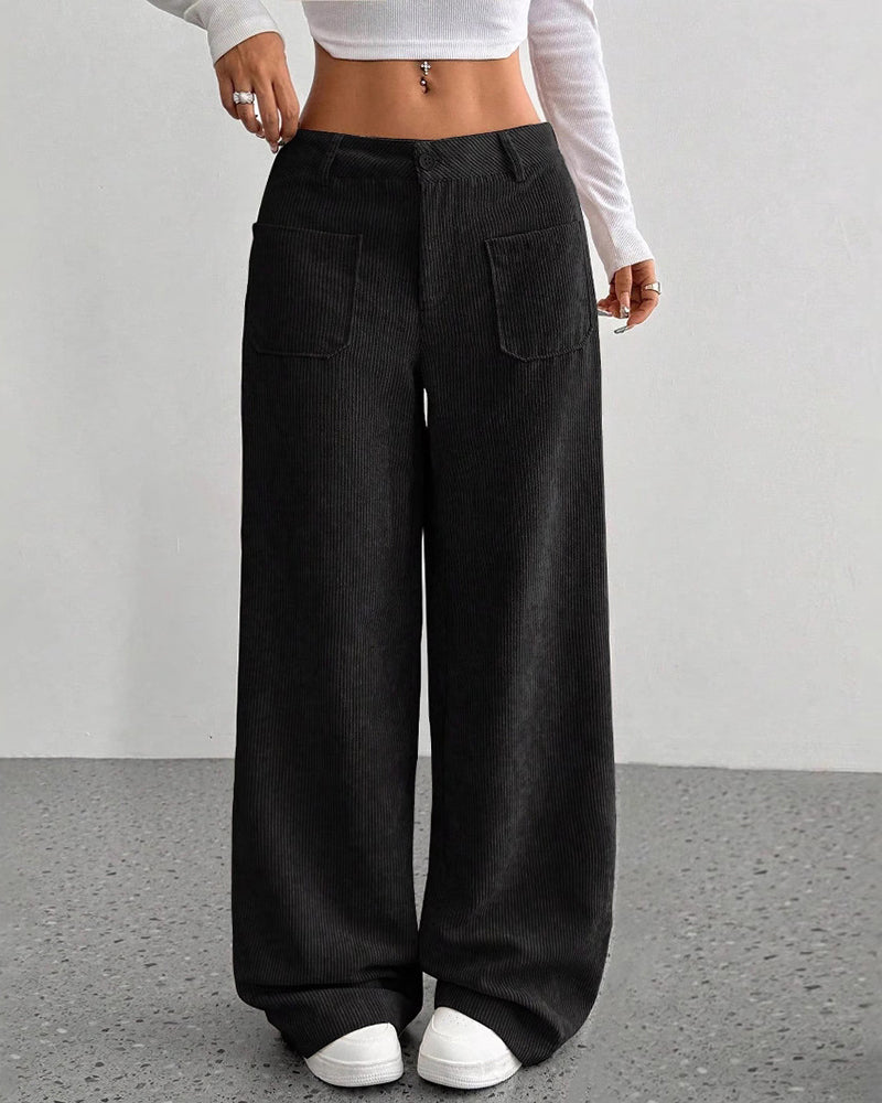 Blair womens high waist corduroy pants