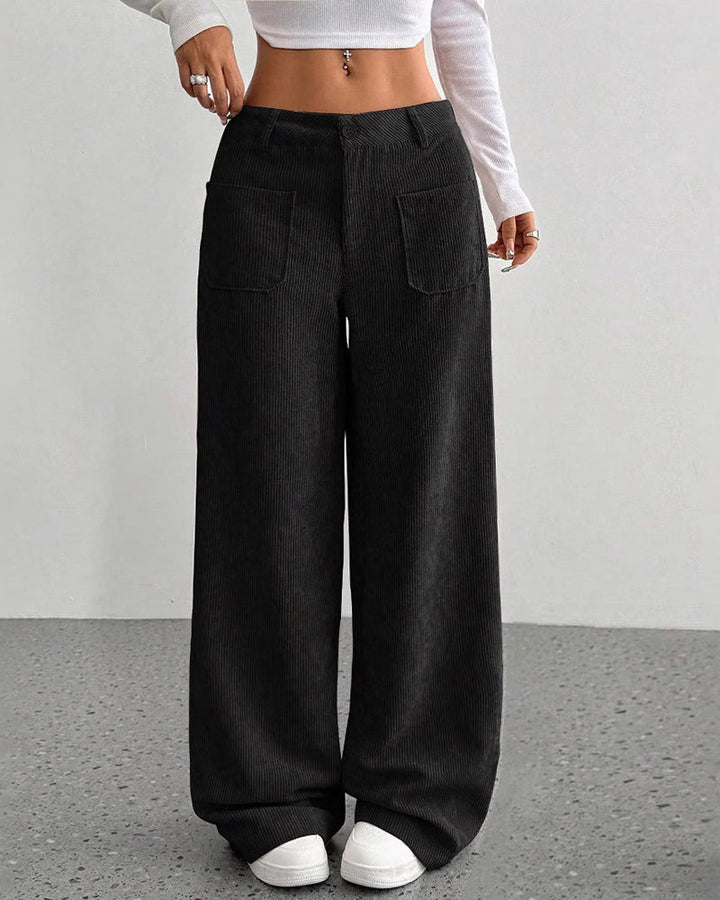Blair womens high waist corduroy pants