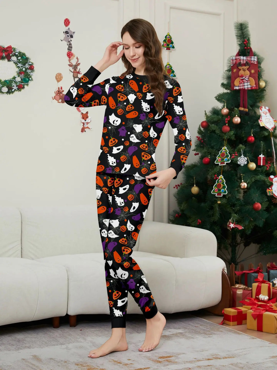 Thatcher | Halloween Print Matching Family Pajama Set