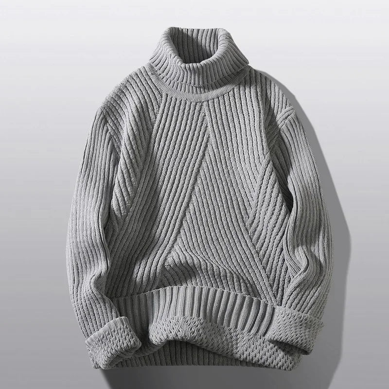 Riley womens oversized turtleneck sweater