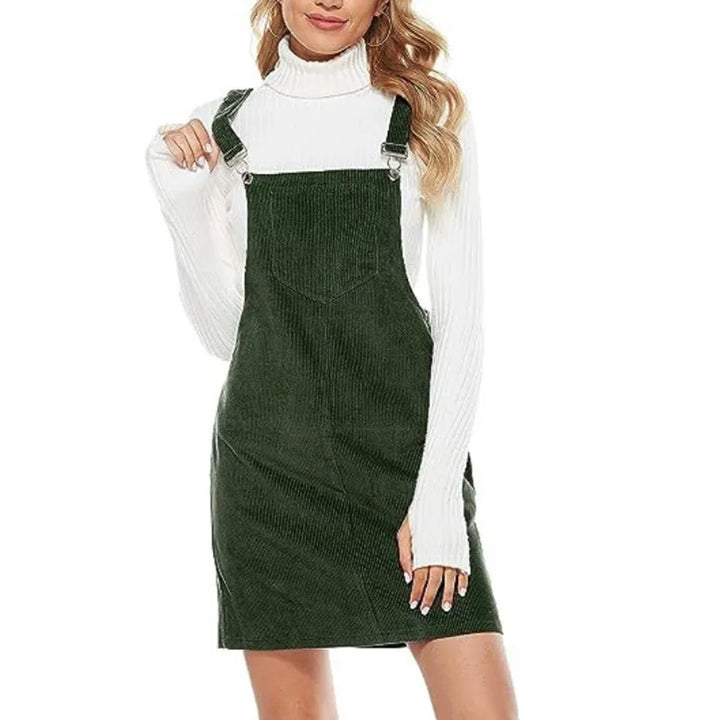 Skylar | Corduroy Overall Mini Dress Women