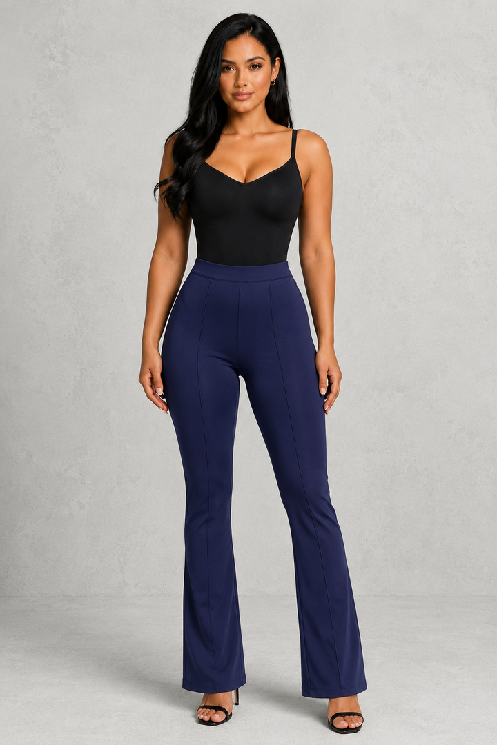 Wren | Womens High Waist Flare Leggings