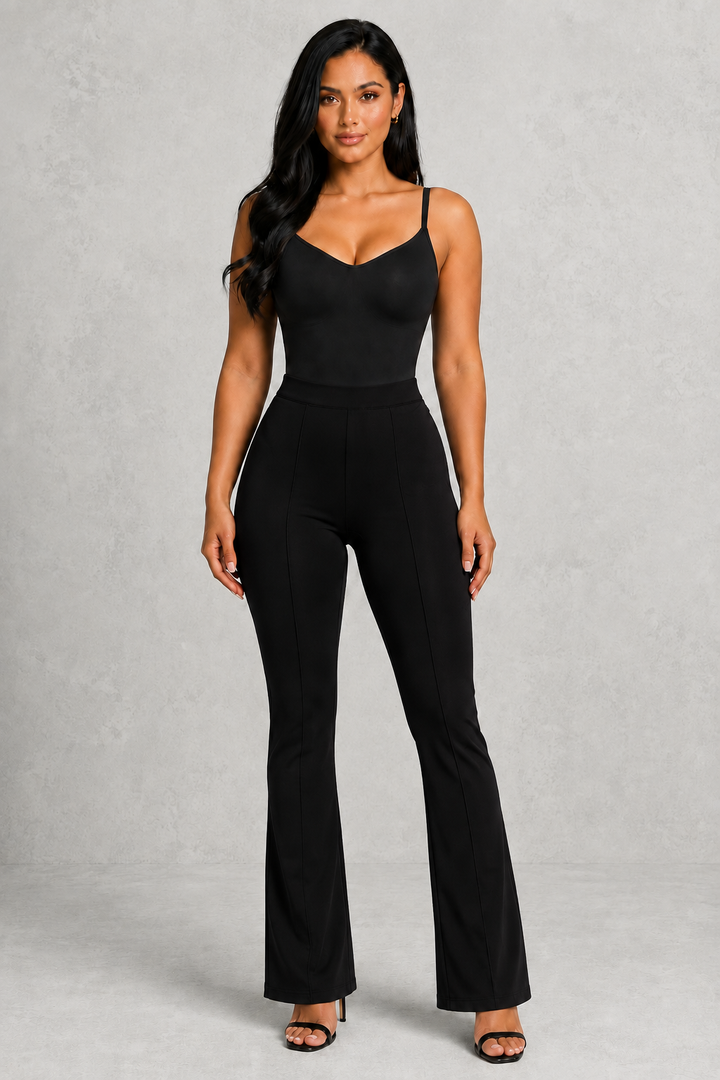 Wren | Womens High Waist Flare Leggings