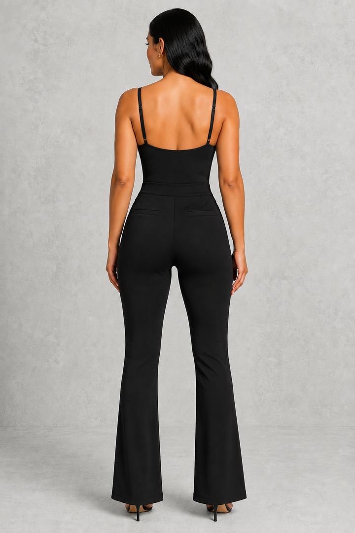 Wren | Womens High Waist Flare Leggings