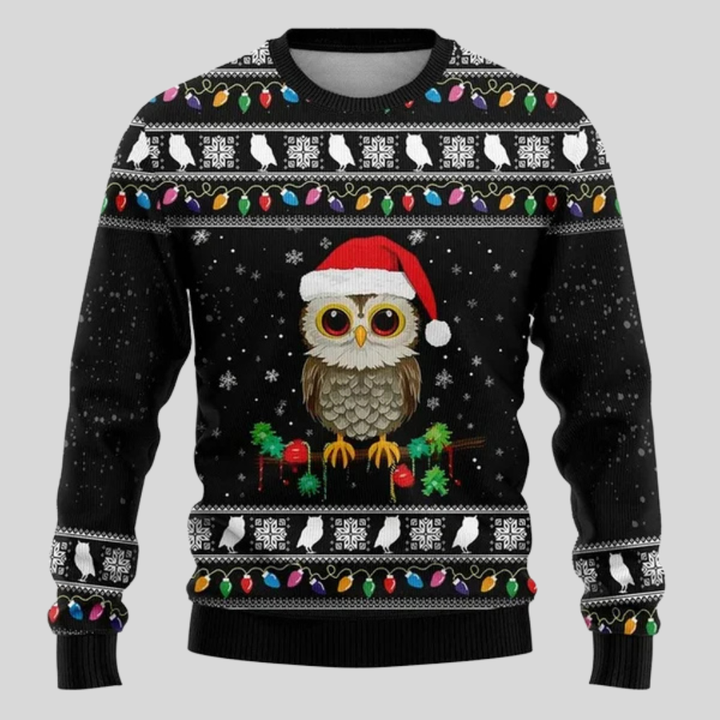 Finley | Christmas Knit Relaxed Crewneck Sweater