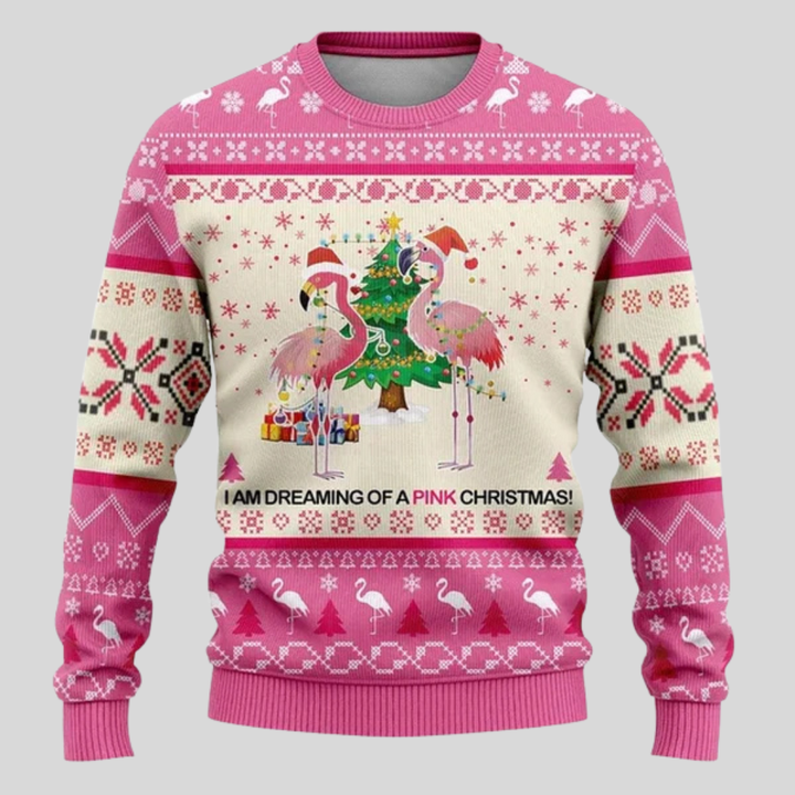 Finley | Christmas Knit Relaxed Crewneck Sweater