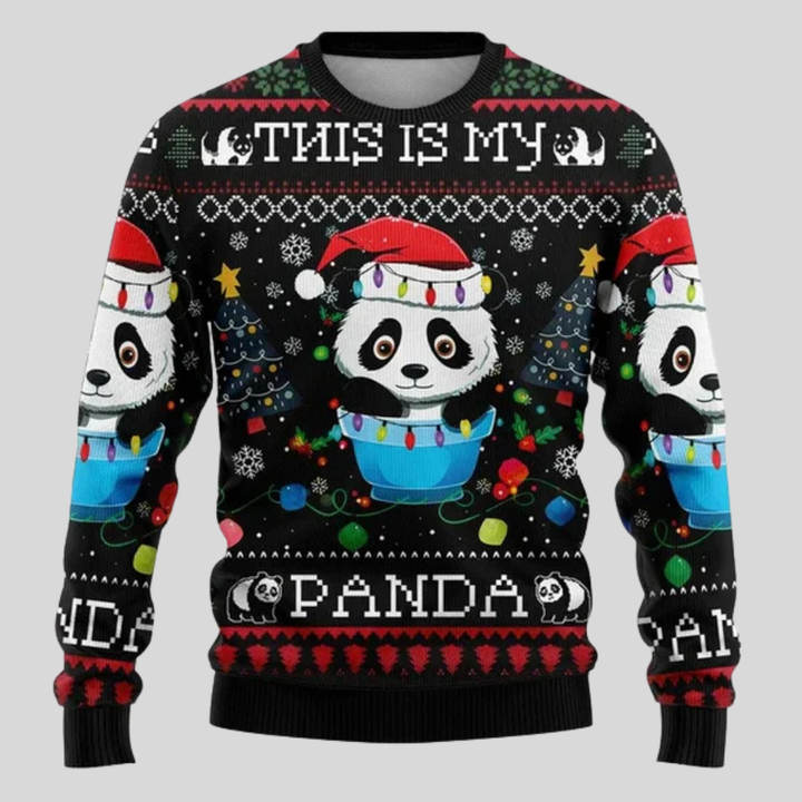 Finley | Christmas Knit Relaxed Crewneck Sweater