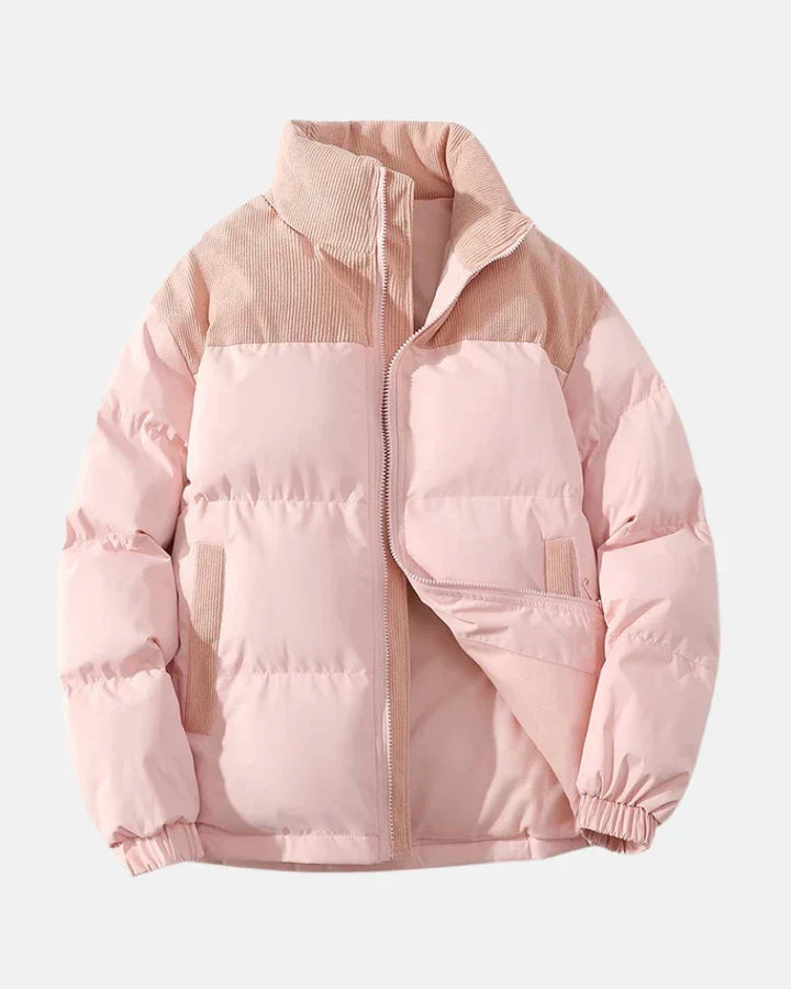 Ocean | Corduroy Quilted Puffer Jacket Zip