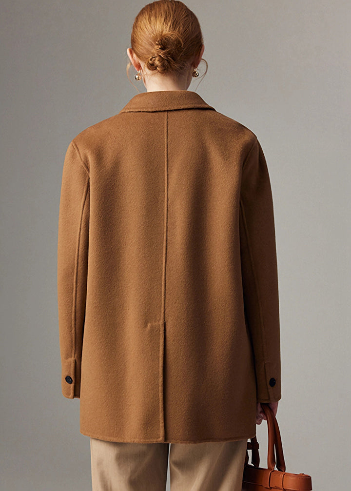 Ivy | Relaxed Wool Blend Blazer with Lapel Collar