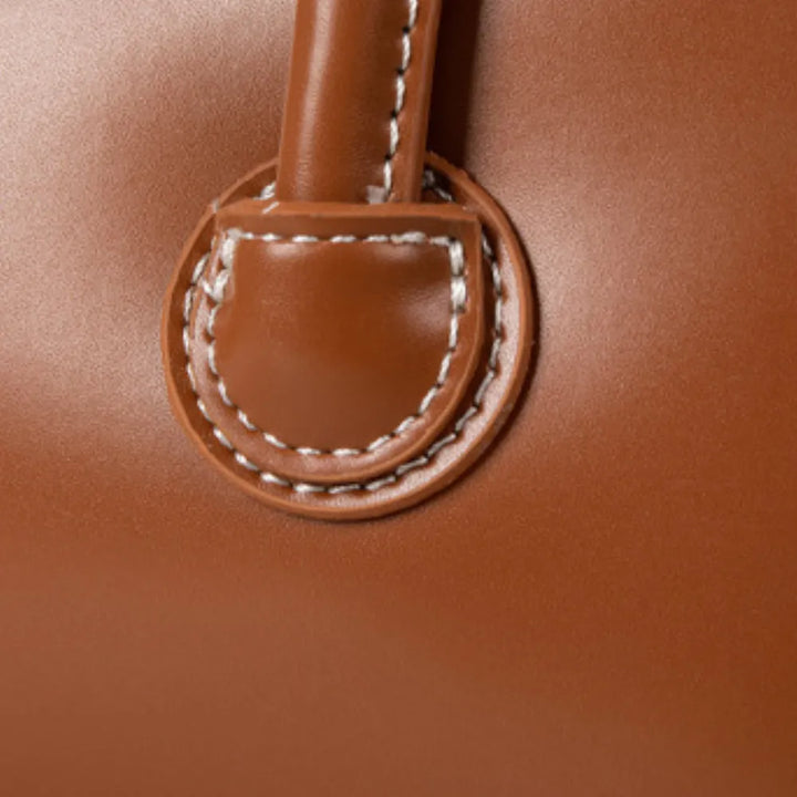 Ivy womens faux leather shoulder bag