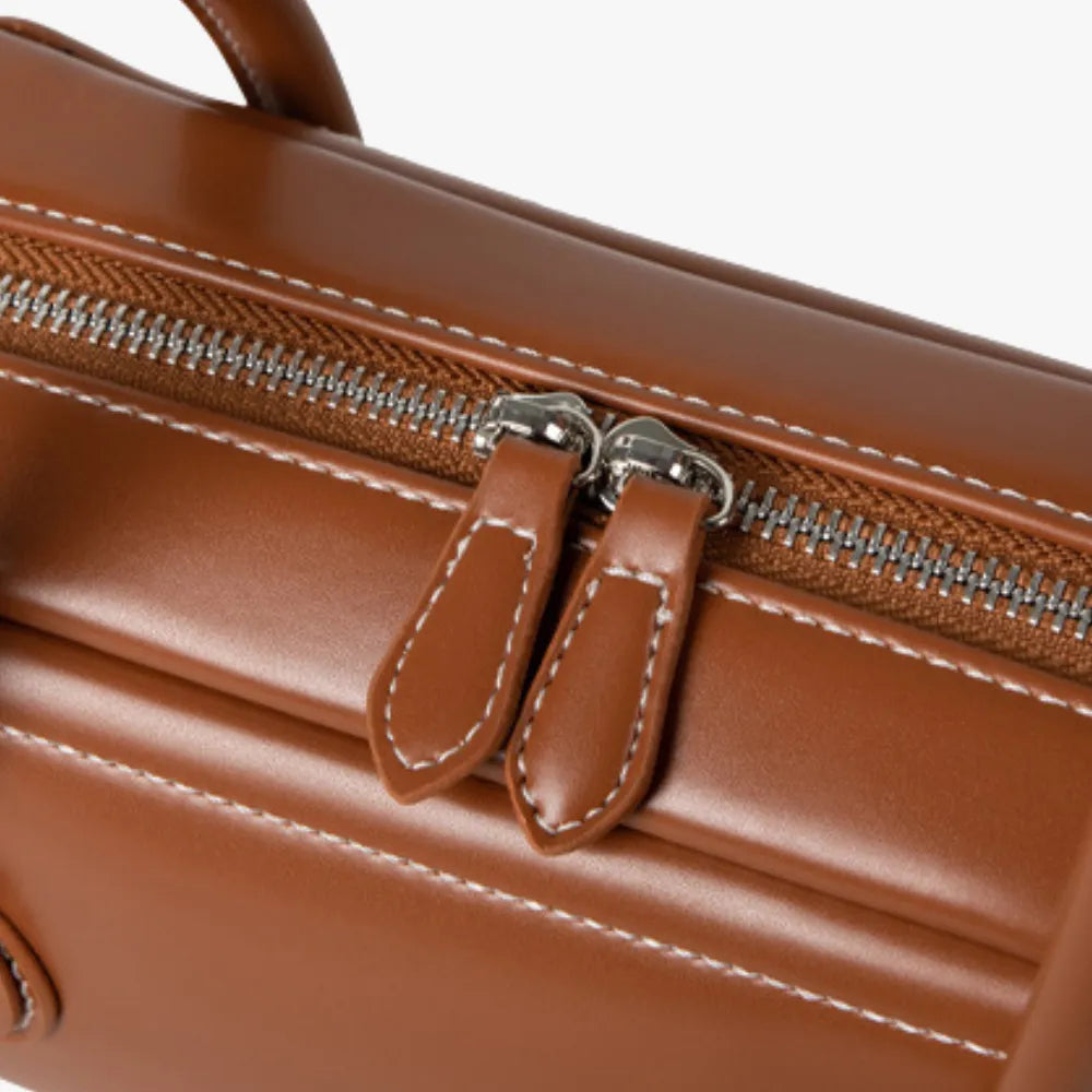 Ivy womens faux leather shoulder bag
