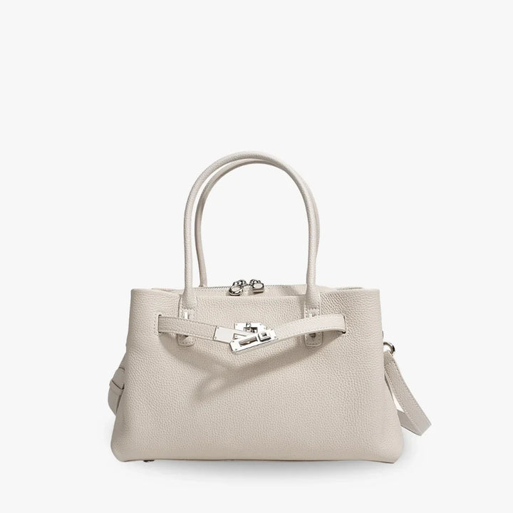 Mara womens faux leather top handle bag