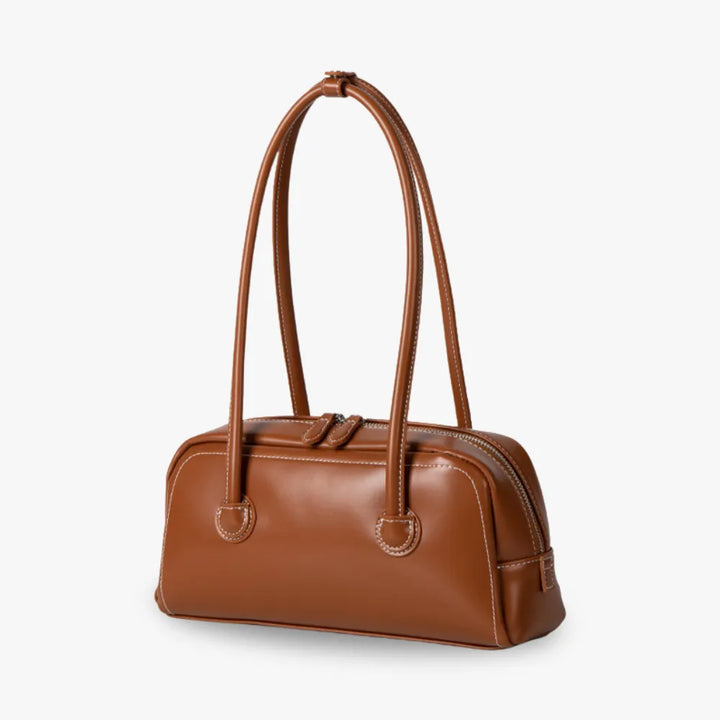 Ivy womens faux leather shoulder bag