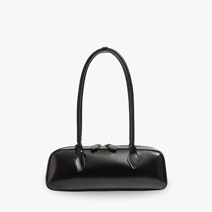 Leah | Leather Shoulder Bag with Zip