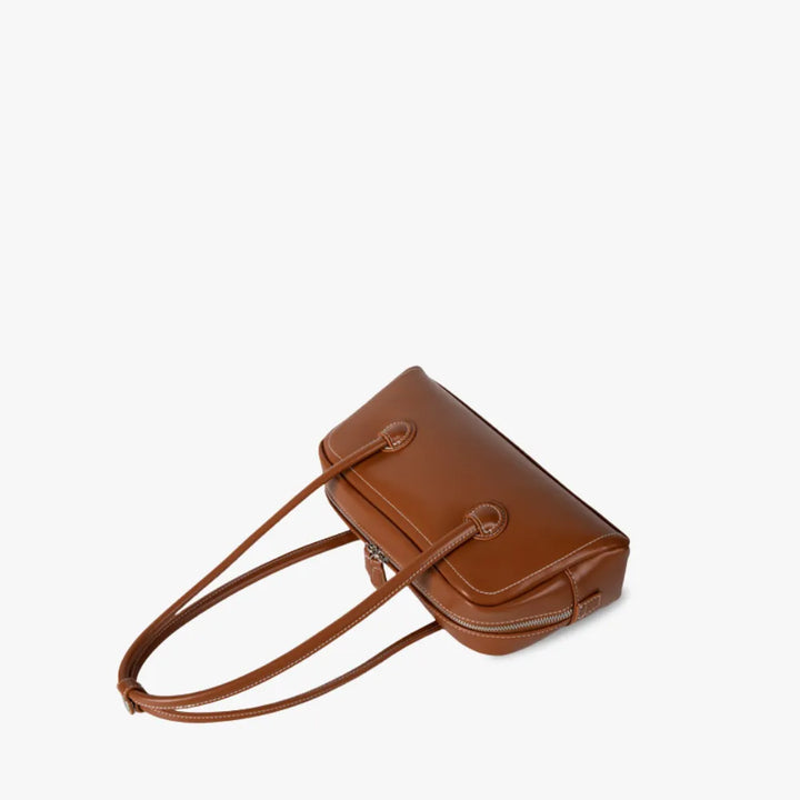 Ivy womens faux leather shoulder bag