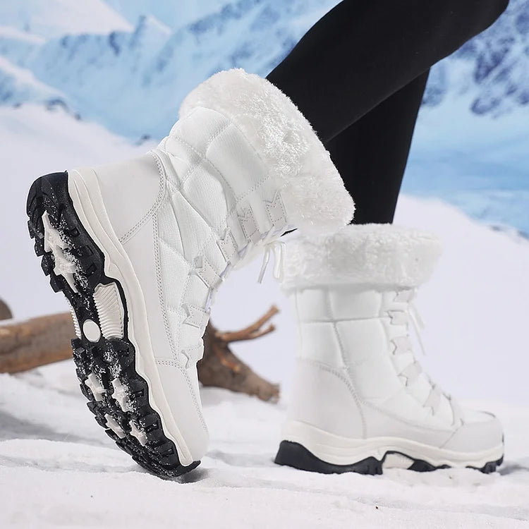 Nova | Quilted Lace-Up Winter Boots SPORT