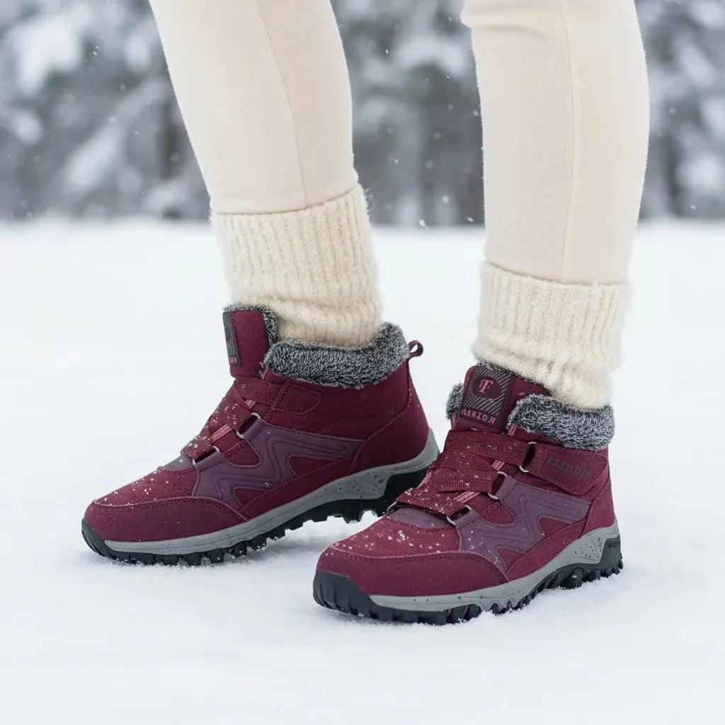 Riley | Womens Fur-Lined Winter Ankle Boots